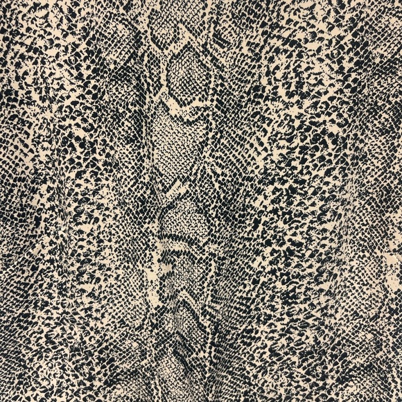 Guess Snakeskin Print Tulip Hem Dress - Picture 14 of 14